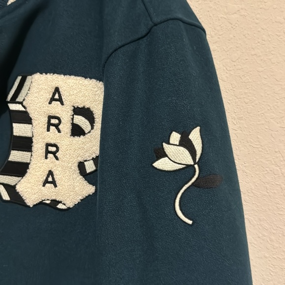 PARRA CLOUDY STAR VARSITY JACKET (PINE GREEN) XL - Picture 6 of 8